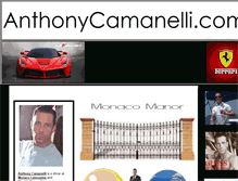 Tablet Screenshot of anthonycamanelli.com